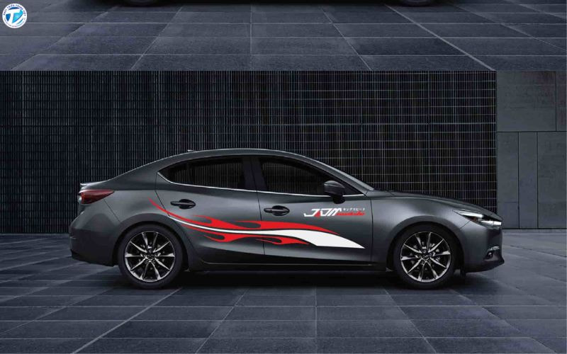 Chú ý tới màu sắc và khả năng phối màu của decal ô tô